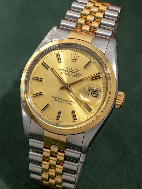 rolex datejust 1984 31mm|1984 Rolex Datejust two tone.